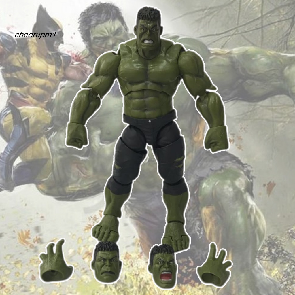 1 Bộ Mô Hình Nhân Vật Hulk Trang Trí Nhà Cửa