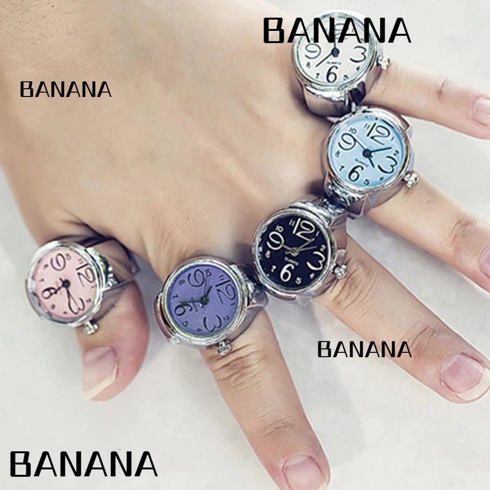 Nhẫn Đồng Hồ Điện Tử BANANA1 Thời Trang