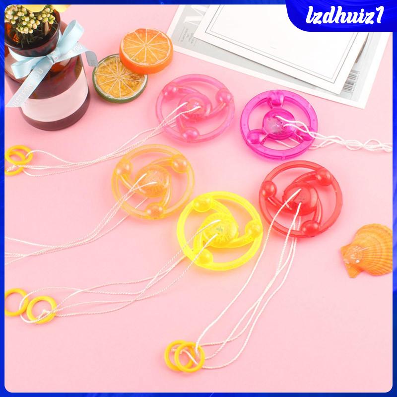 Bánh Đà Kéo Dây Có Đèn Phát Sáng Độc Đáo Cho Trẻ Em