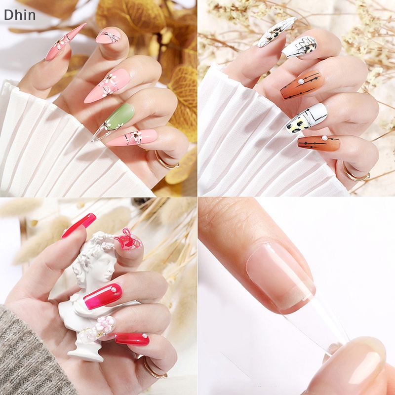 1 Hộp Móng Tay Giả Trong Suốt Dùng Để Múa Ba Lê