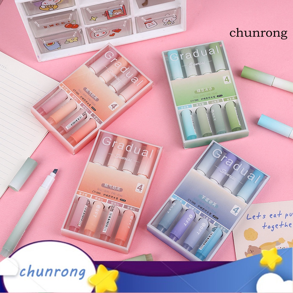 1 Set Bút Lông Màu Gradient Hai Đầu