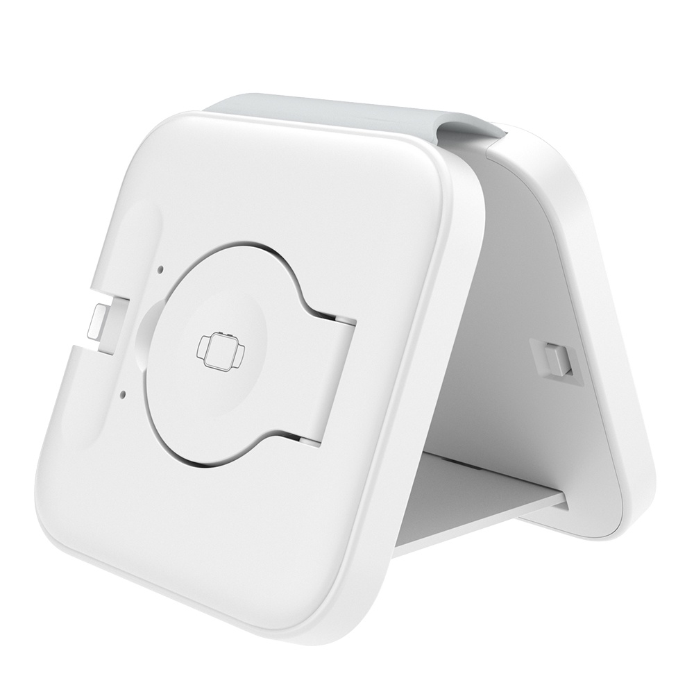 Đế Sạc Nhanh Không Dây 3 Trong 1 15W Cho iPhone 14 / 13 / 12 Pro Max / Pro / XS Max / XR / 8 / 7 Plus Và AirPods 1 / 2 / 3 / Pro