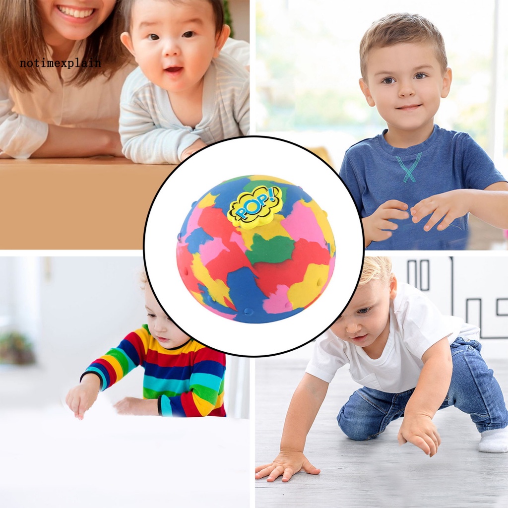 Nta Bóng Nảy Đồ Chơi Thư Giãn Hình Nấm Dạng Nửa Quả Bóng Nửa Trái Cây