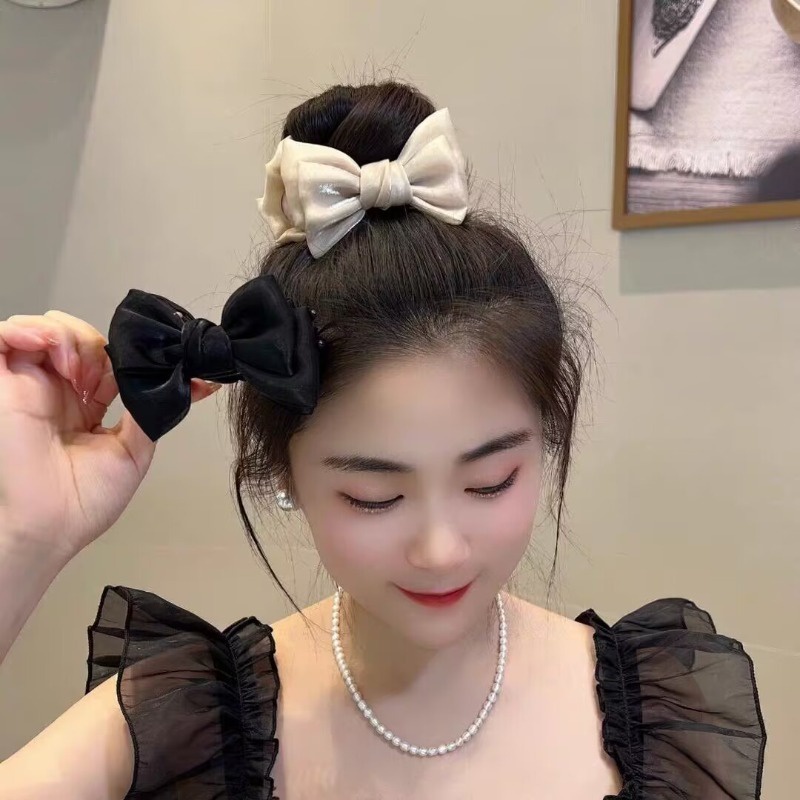 Kẹp Nơ Kẹp Tóc Hai Mặt Đa Năng Thời Trang Mùa Hè Cho Nữ