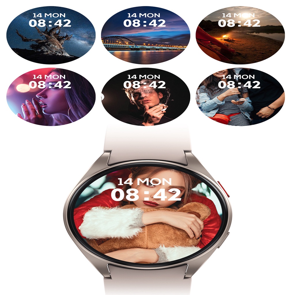 Đồng Hồ Thông Minh TF5PRO Bluetooth Màn Hình Tròn Lớn Đo Nhịp Tim Đa Năng