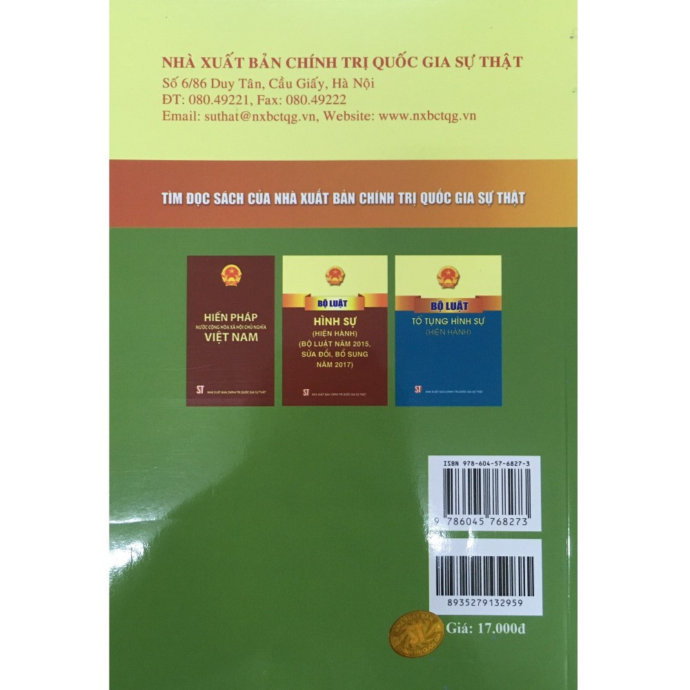Sách - Luật Phòng, Chống Ma Túy - Nhà Sách Sự Thật