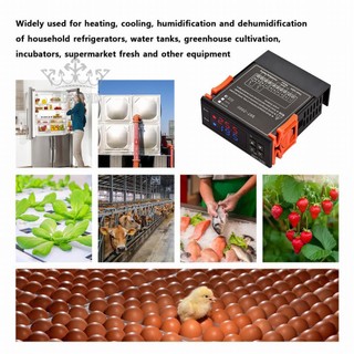 【FUNWD】SHT2000 Intelligent Digital Display Temperature Humidity Controller Thermostat