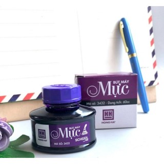 Mực lọ Hồng Hà (Tím đậm, xanh đen, đen)