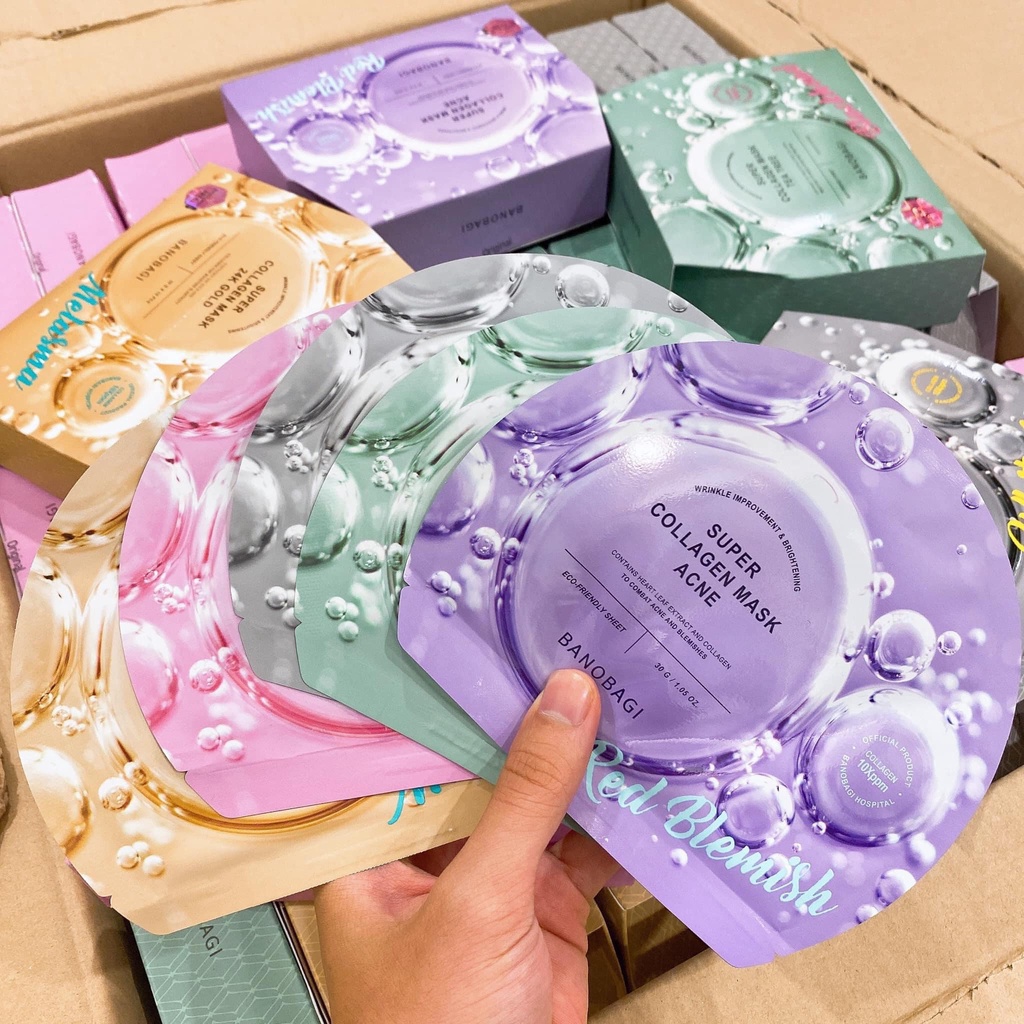 Mặt nạ giấy dưỡng da Banobagi Super Collagen Mask