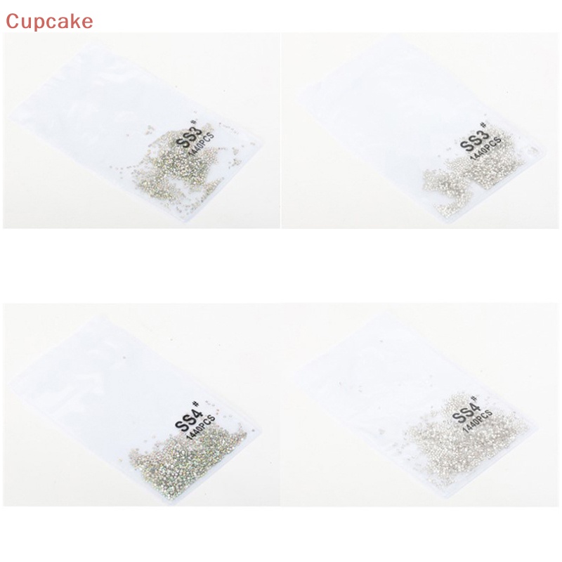 Set 1440 Viên Đá Pha Lê Trang Trí Móng Tay Nghệ Thuật DIY