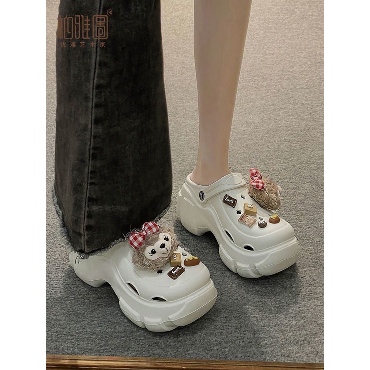 Serein dép cross dép nữ dép bánh mì dép xỏ ngón nữ 2023 NEW 080315