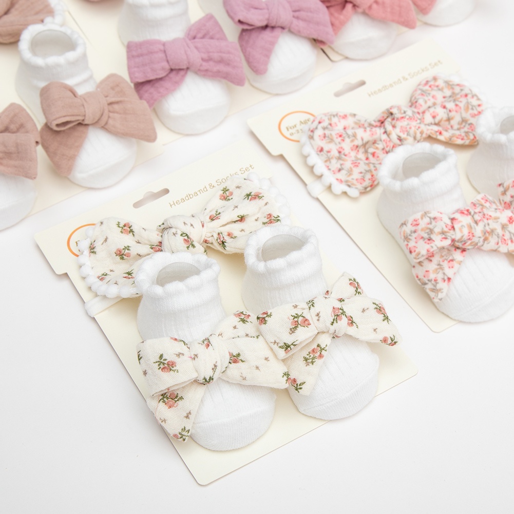 1 Cặp Vớ Ren Dễ Thương Cho Bé Sơ Sinh