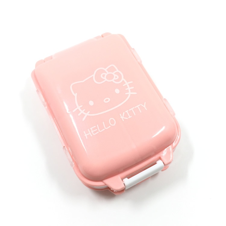 Hộp Đựng Thuốc Mini Hình Hello Kitty Dễ Thương