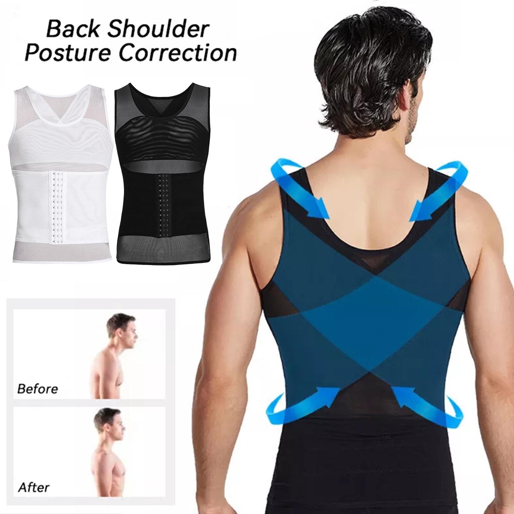 Áo Ba Lỗ Thoáng Khí Có Khóa Cài e8a2 Cho Nam