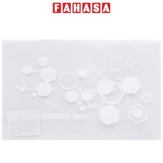 Bìa nút a5 - flexoffice fo-cbf06 - trong suốt