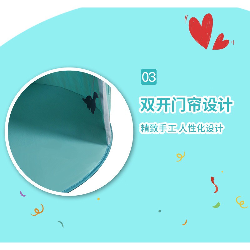 Lều Đồ Chơi Trong Nhà Phong Cách Công Chúa Dành Cho Trẻ Em