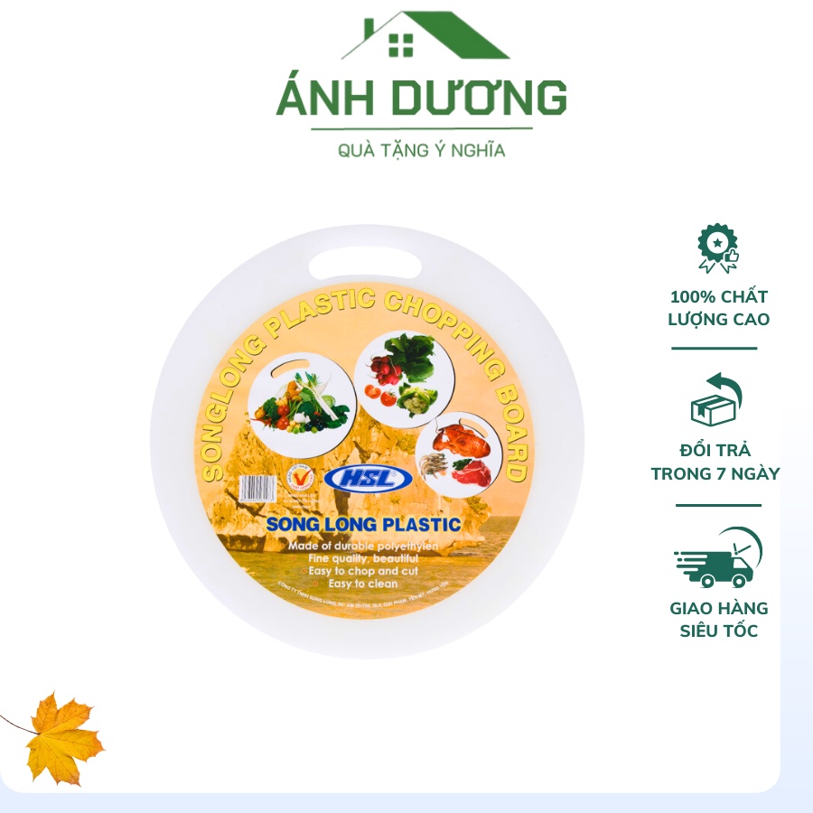 Thớt Nhựa Song Long Tròn