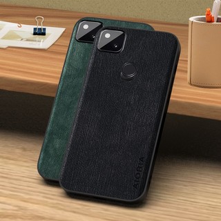 Ốp Lưng Da Họa Tiết Gỗ Cho Google Pixel 5 5A 4A 4 XL 5G funda coque Ốp Lưng Cho Google 4a 4 xl 5 5a Ốp Điện Thoại capa