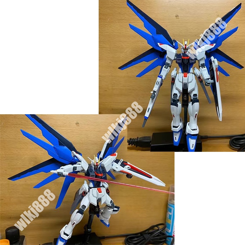 Gundam freedom fighter hg 1/144 zgmf-x10a mercury xvx-016 aerial 2.0 pink freedom strike gundam action hình quà tặng mô hình lắp ráp đồ chơi trưng bày