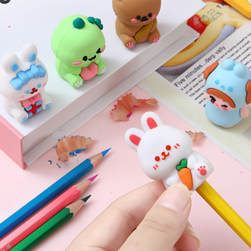 Đồ Chuốt Bút Chì Hình Búp Bê Hoạt Hình Đáng Yêu