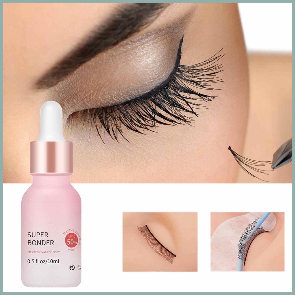 Lash bonder for eyelash extensions super bonder for lash extension accelerator lash extension sealant long yunvn yunvn