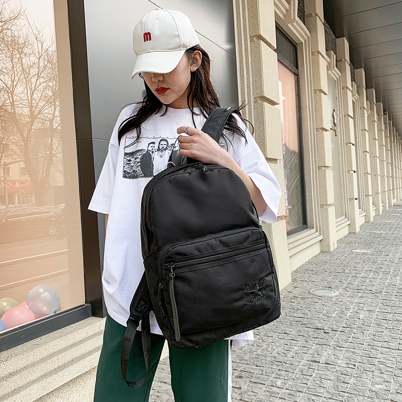 3760converse students túi đeo vai đơn phong cách anh đơn giản và thanh lịch campus unisex túi đeo chéo ngực m