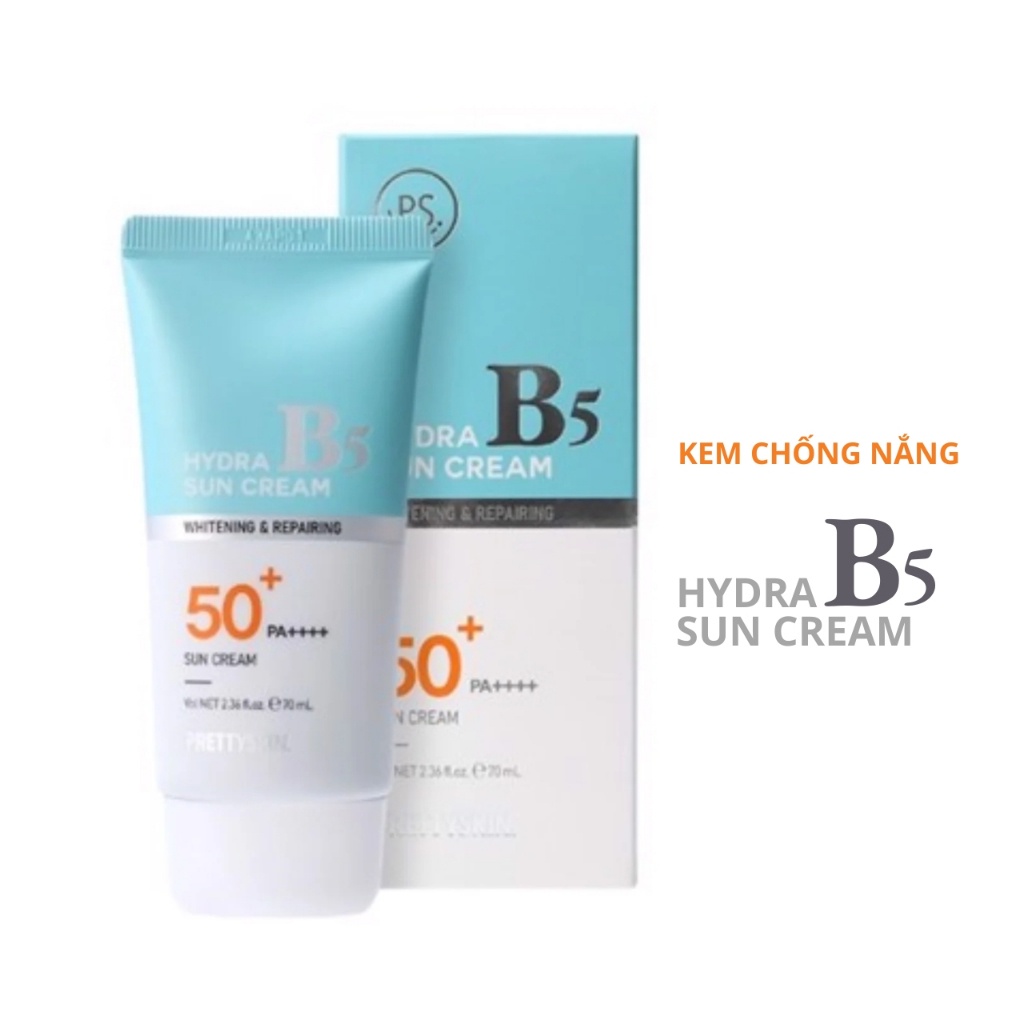 Kem Chống Nắng B5 Phục Hồi Dưỡng Trắng Hàn Quốc Hydra B5 Sun Cream 70ml