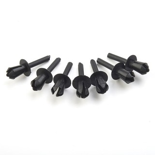 Left Rivets For BMW E12 E28 E30 E34 E36 E39 E46 E60 Black Expanding Nylon