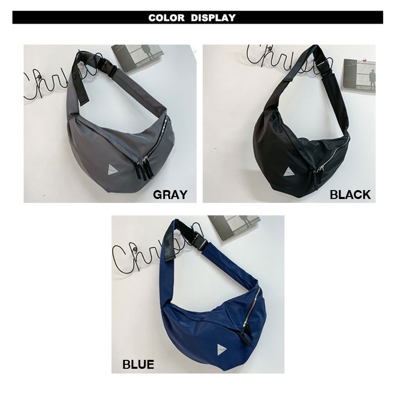 IMELON Túi Đeo Chéo Thể Thao Sức Chứa Lớn Màu Đen Cho Nam Và Nữ