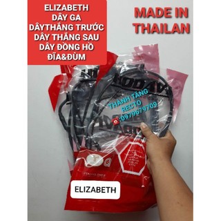 Dây ga elizabeth thắng trướ/thắng sau/đồng hồ đĩa đùm chính hãng hodavi thailan ///