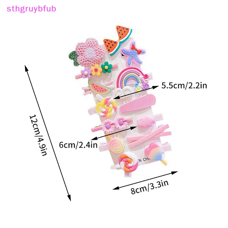 Set 14 Kẹp Tóc Hình Thỏ Dễ Thương Cho Bé vn