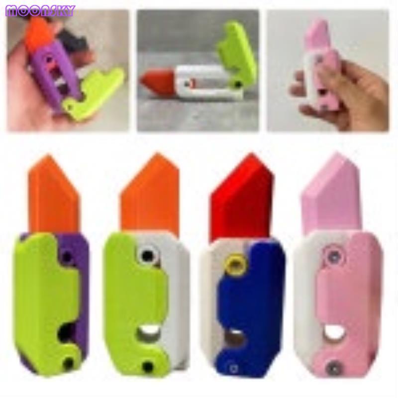 Đồ chơi giải nén 3d gravity knifes in 3d vui nhộn dao cà rốt mô hình nhỏ antistress đồ chơi giảm căng thẳng quà tặng trẻ em