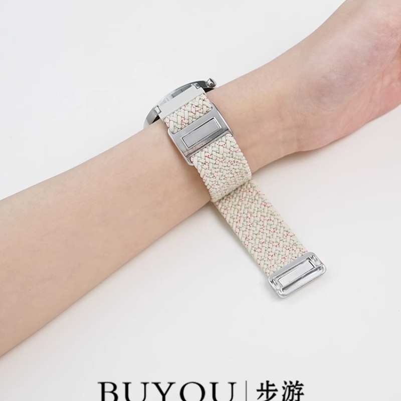 Thích hợp cho samsung galaxy watch 6 4 4 43mm 47mm 40mm 44mm dây đeo nylon dệt thích hợp cho hoạt động 2 3 dây đeo dệt thoáng khí mùa hè