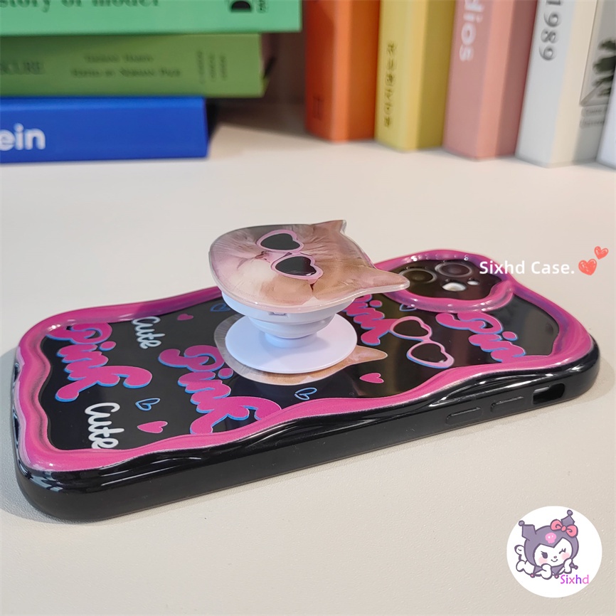 Ốp Lưng Vivo Y02T Y27 Y16 Y02s Y36 Y22 Y21s Y33s Y20 Y20i Y12s Y12A Y20G Y20s Y17 Y15s Y15A Y02 Y35 Y20 Y15 Y12 Y11 Y21 Y95 Y93 Y91 Y50 Y30 V27e V25e sixhd Ốp Điện Thoại Hình Mèo Hoạt Hình In Hình Mèo Holder 3d Cho