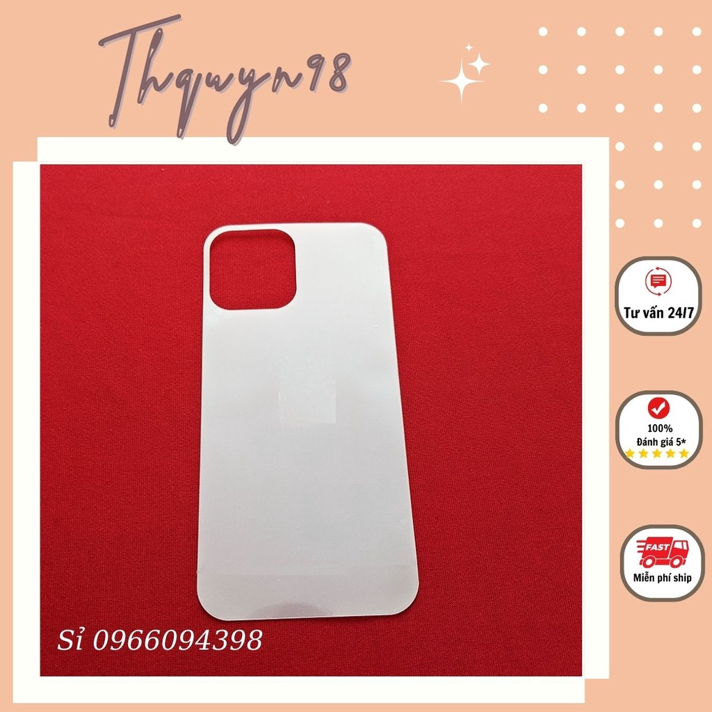 Dan PPF viền lưng cho IP13 Pro Max, 13 Pro, 13, 12 Pro Max, 12 Pro, 14 Pro Max_ Thquyn98