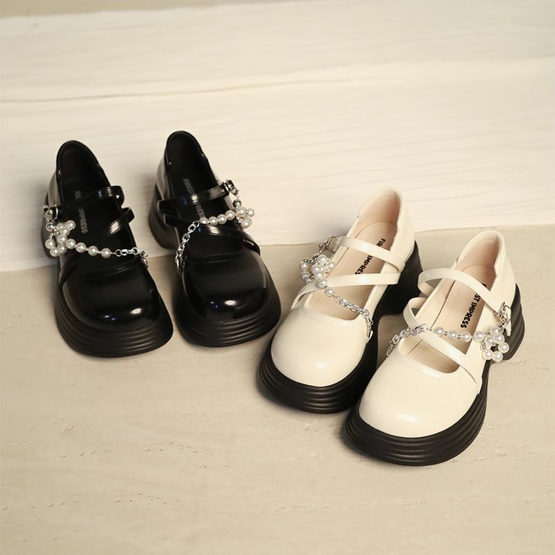 UETEEY giày búp bê Mary Jane Lolita Đế da mềm đế êm thời trang 2023 B28G17U