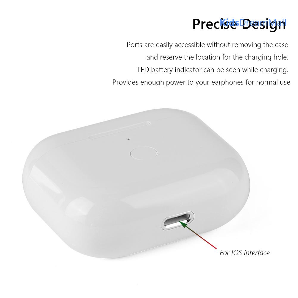 Hộp Sạc Dự Phòng Os 600mah Thay Thế Cho Tai Nghe airpods 3 2021