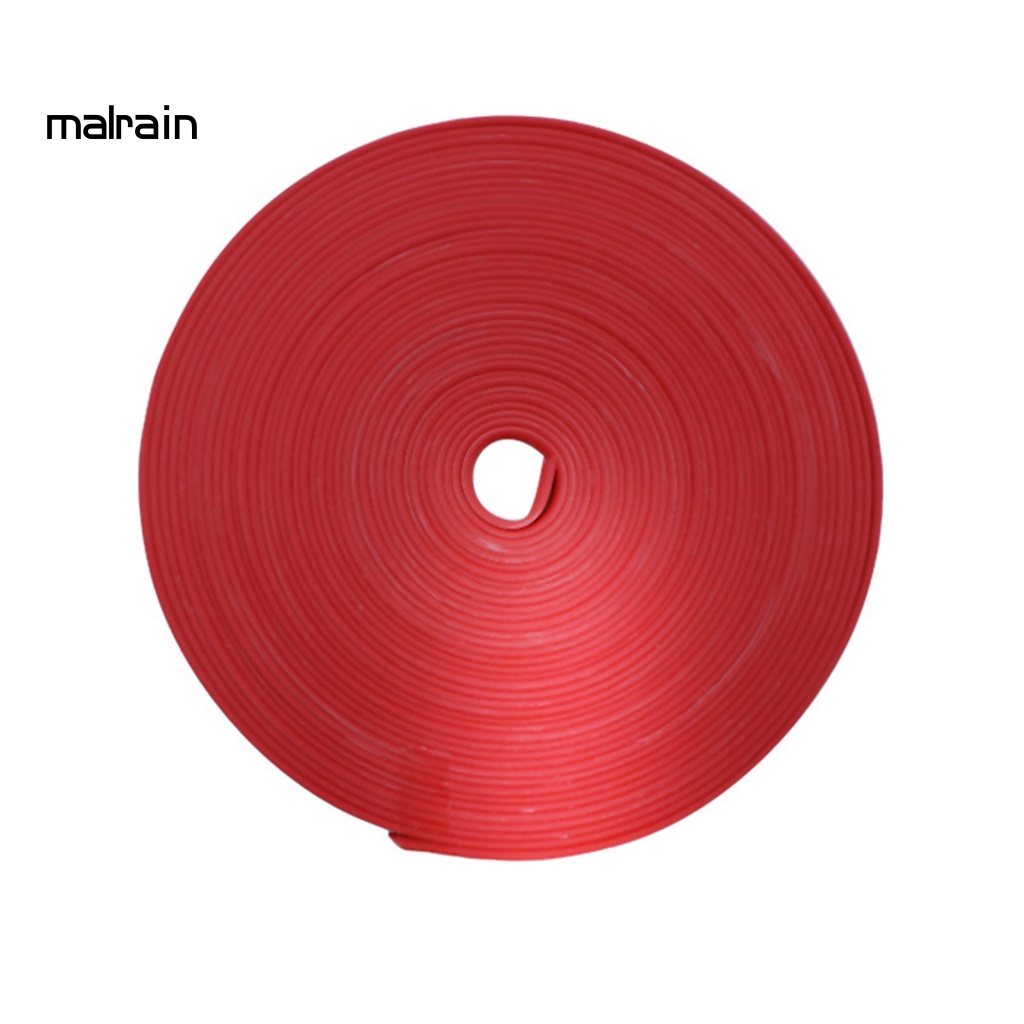 1 Cuộn Miếng Dán Viền Bánh Xe Hơi Bằng TPE Hình Bán Nguyệt Chống Trầy Xước