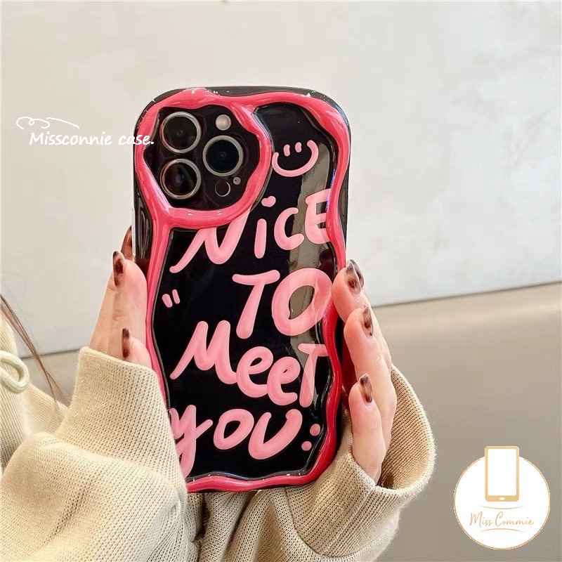 Ốp Điện Thoại Tpu Mềm Bóng In Chữ 3D Cho iPhone 7plus 11 12 14 13 Pro Max 7 8 6s 6 Plus XR X XS Max SE 2020