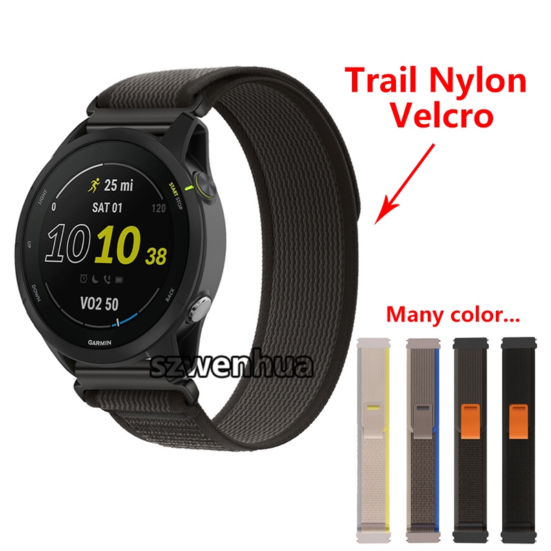 Dây Đeo Nylon Thể Thao Cho Garmin Forerunner 255 Music