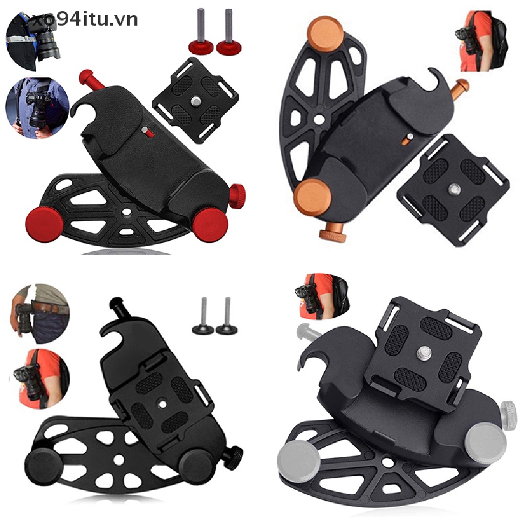 Kẹp Kim Loại Tháo Lắp Nhanh Gắn Thắt Lưng Máy Ảnh