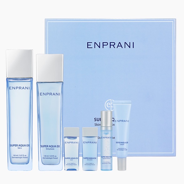 Bộ Mỹ Phẩm ENPRANI Aqua EX Speacil Skin Crae [Chính Hãng Hàn Quốc]