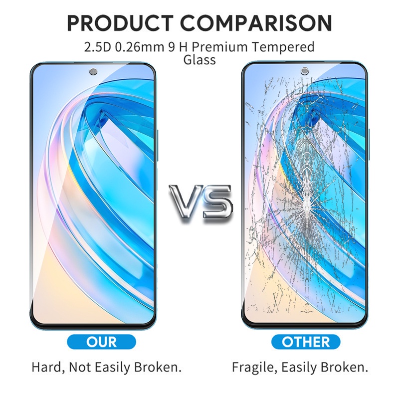 Set 2 Kính Cường Lực Bảo Vệ Màn Hình Điện Thoại 6.7Inch Cho Honor X8a 4g Xonor Honar X8a X 8 a HonorX8a 4g