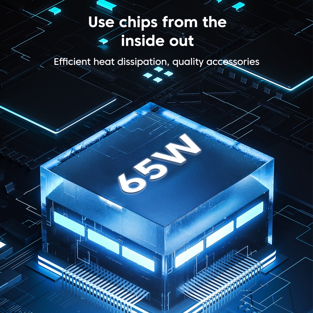 Củ Sạc Laptop 65W USB-C AC 20V 3.25A Cho Lenovo Huawei Dell