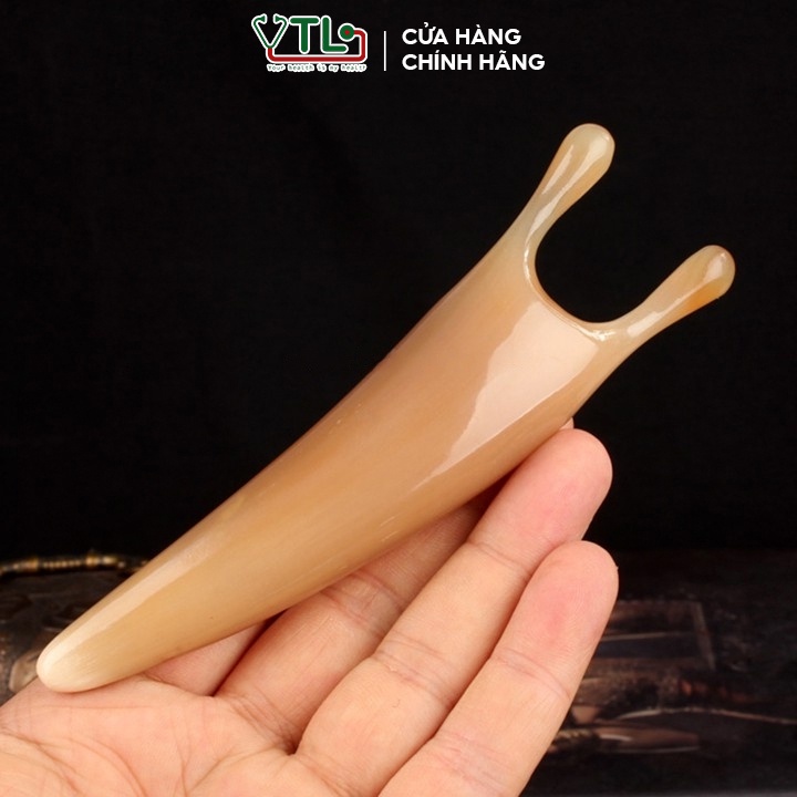 Dụng cụ Mát xa sừng kích thích tuyến nước mắt /mũi - điểm huyệt giúp lưu thông máu [MH811] - YTL_MAL