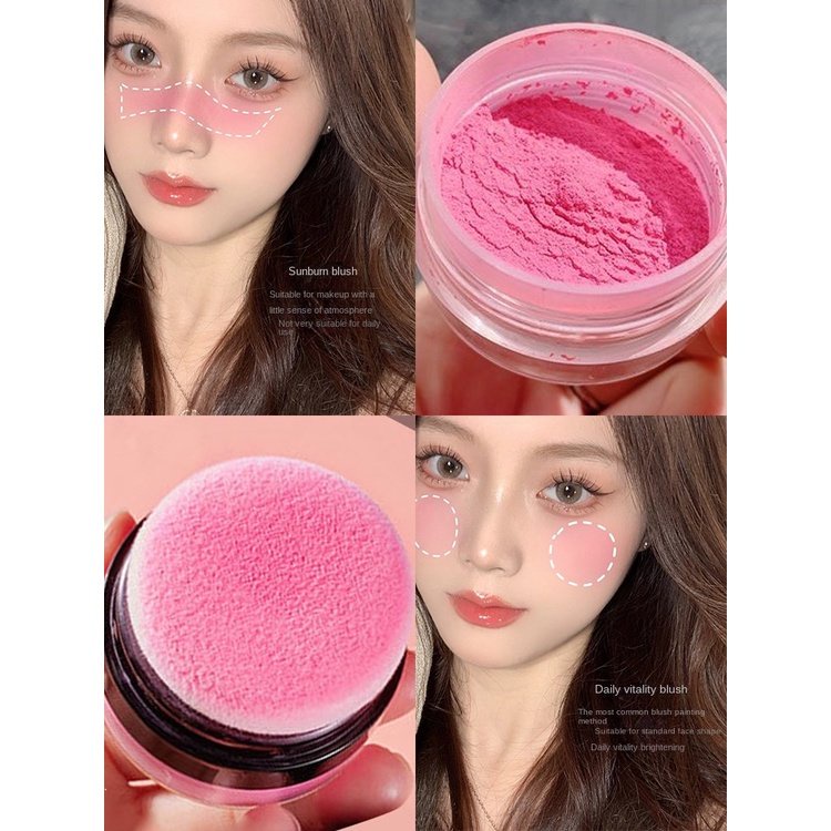 Phấn Má Hồng FOMIX Màu Đơn Sắc Tự Nhiên Chống Thấm Nước Lâu Trôi Kèm Gương Nhỏ