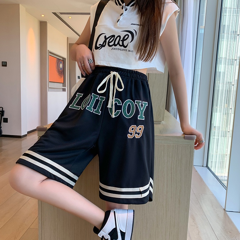NRVP Quần Short Thể Thao Dáng Rộng Phong Cách Thời Trang Hàn Quốc
