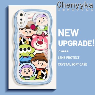 Ốp Điện Thoại Mềm Trong Suốt Chống Sốc Viền Gợn Sóng In Hoạt Hình Toy Story Cho Realme 3 Pro Realme 3i