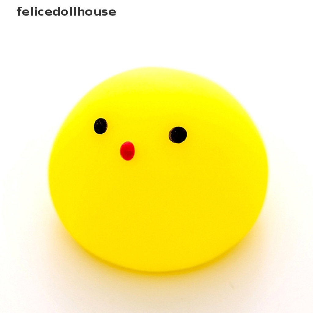 1 Đồ Chơi Mochi Giảm Căng Thẳng Hình Gà Ngộ Nghĩnh