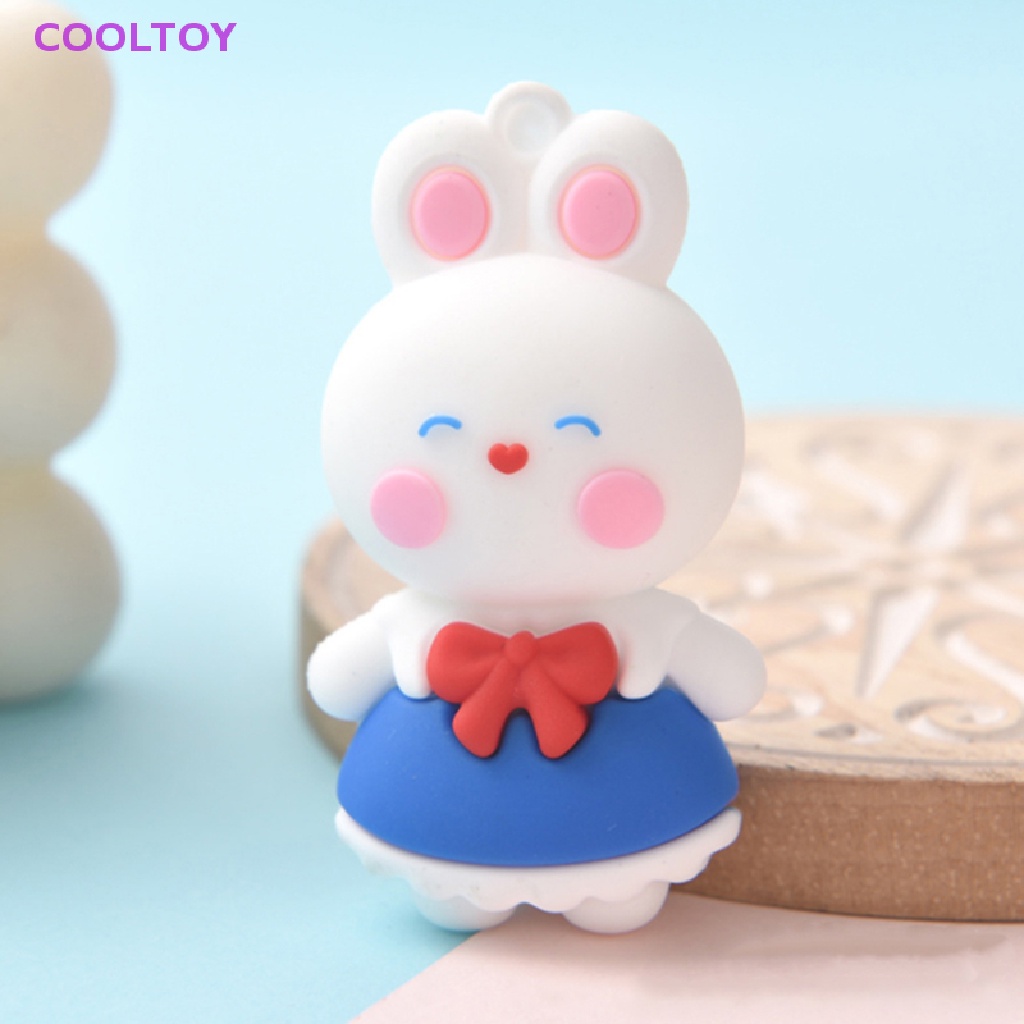 Móc Khóa Hình Thỏ Hoạt Hình Xinh Xắn Đáng Yêu